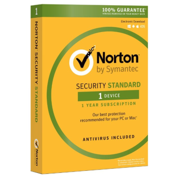 Norton Security Standard - נורטון סקיוריטי סטנדרד רישיון ל-מכשיר אחד לשנה