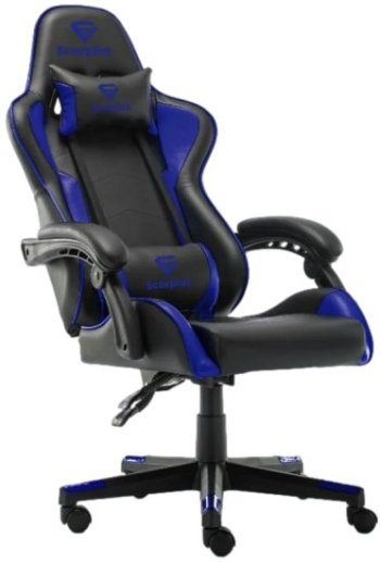 90902-801-68 כיסא גיימינג דגם Life מבית Scorpius - צבע כחול