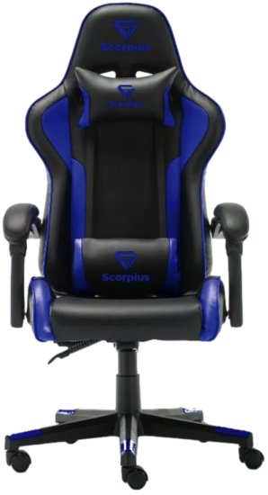 כיסא גיימינג דגם Life מבית Scorpius - צבע כחול כיסא גיימינג דגם Life מבית Scorpius - צבע כחול